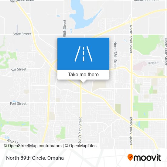 Mapa de North 89th Circle