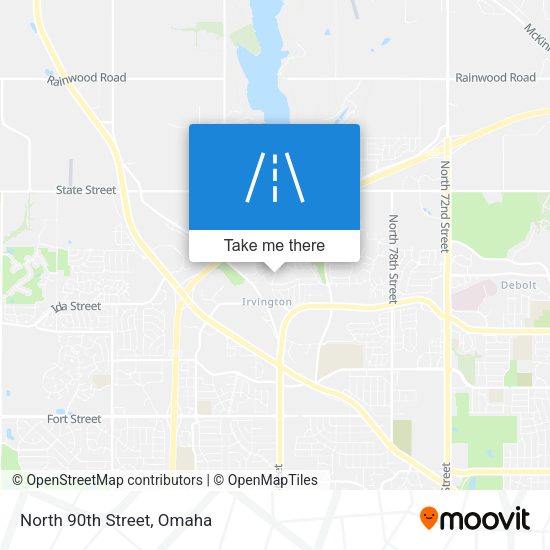 Mapa de North 90th Street