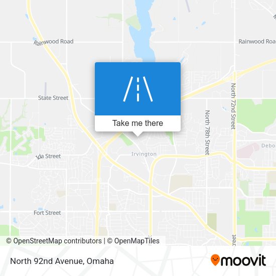 Mapa de North 92nd Avenue