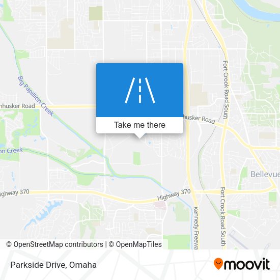 Mapa de Parkside Drive