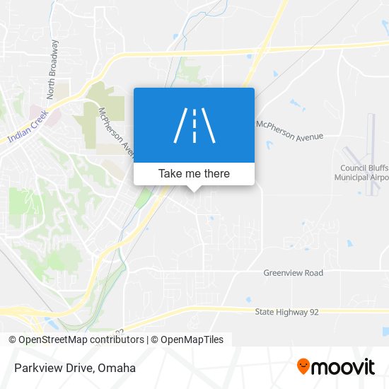 Parkview Drive map