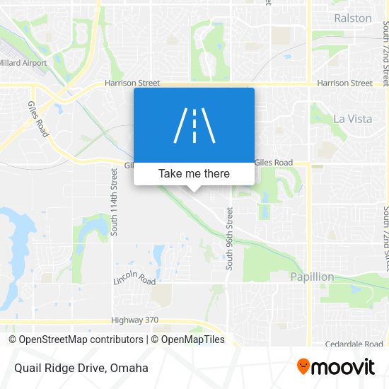 Quail Ridge Drive map