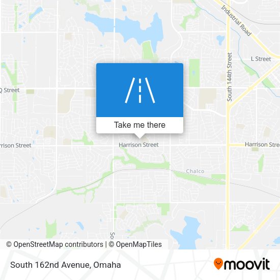 Mapa de South 162nd Avenue