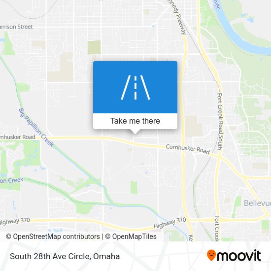 Mapa de South 28th Ave Circle