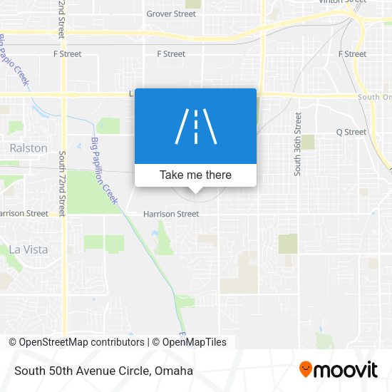 Mapa de South 50th Avenue Circle
