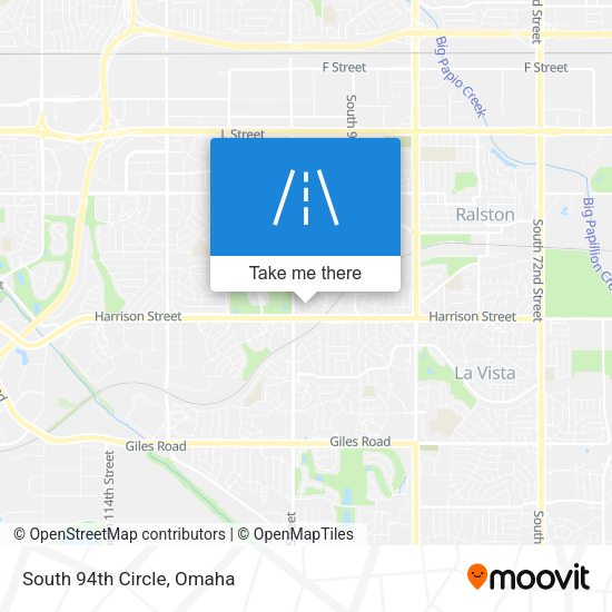 Mapa de South 94th Circle