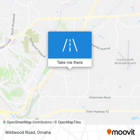 Mapa de Wildwood Road