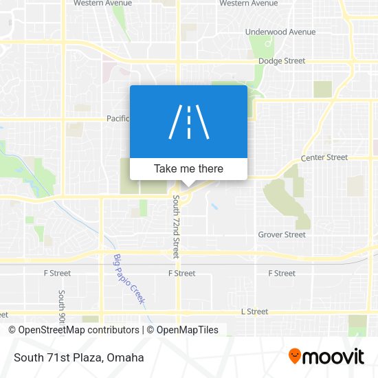 Mapa de South 71st Plaza