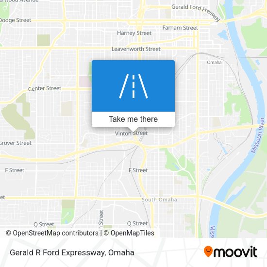 Gerald R Ford Expressway map