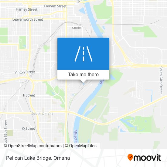 Mapa de Pelican Lake Bridge