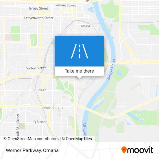 Mapa de Werner Parkway