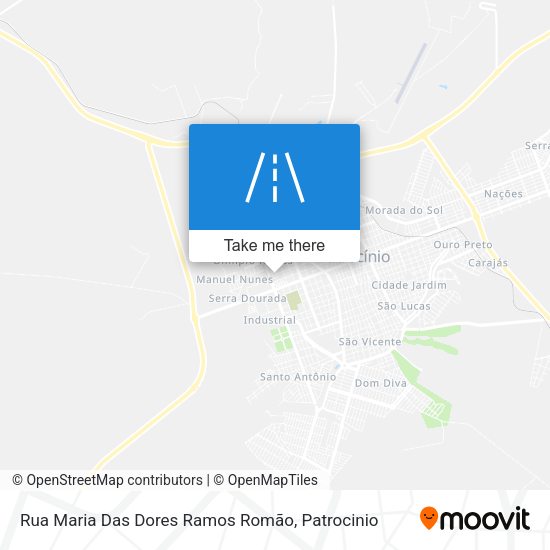 Rua Maria Das Dores Ramos Romão map