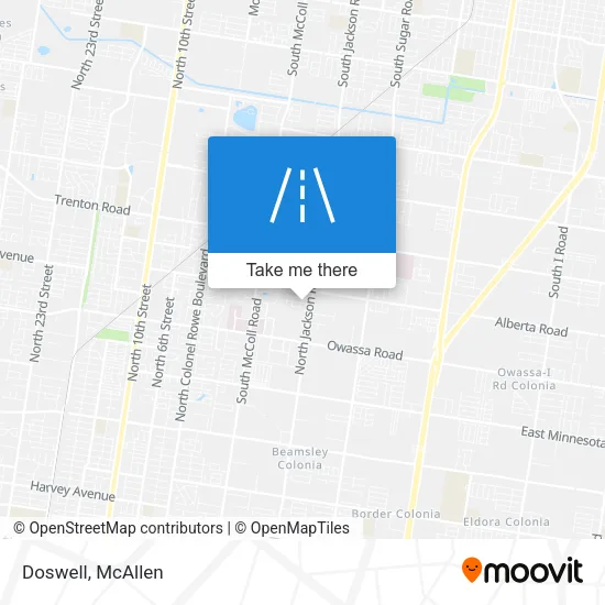 Doswell map