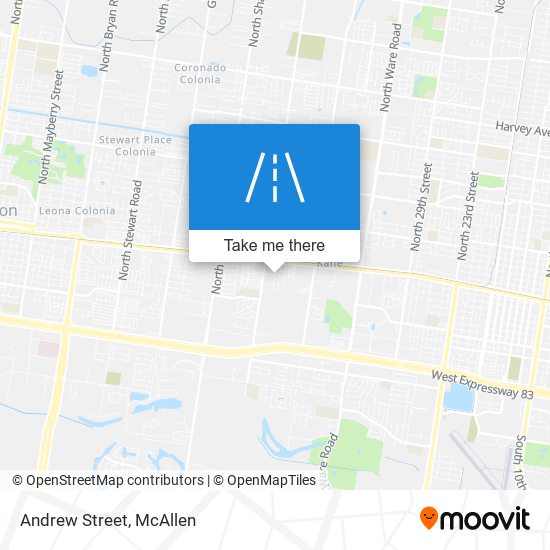 Mapa de Andrew Street