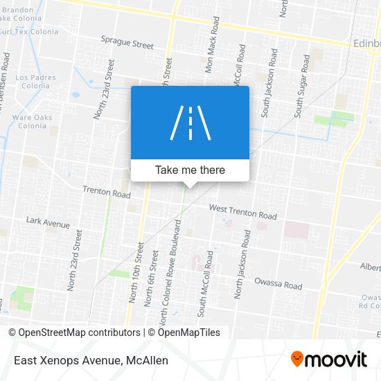 Mapa de East Xenops Avenue