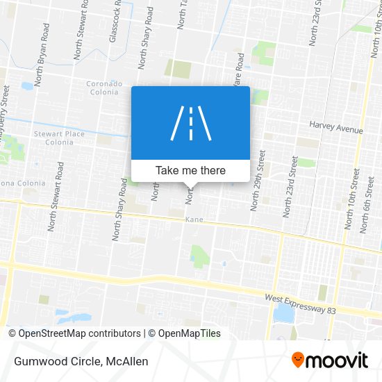 Mapa de Gumwood Circle