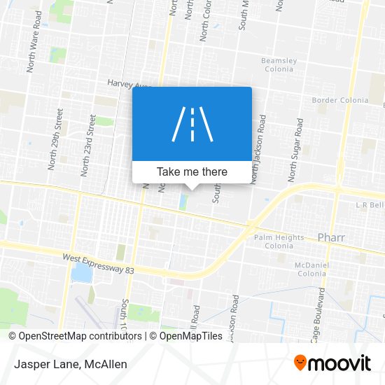 Mapa de Jasper Lane