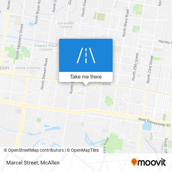 Mapa de Marcel Street