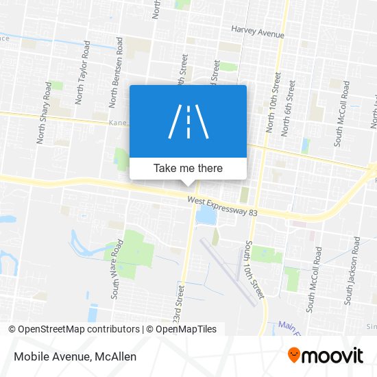 Mobile Avenue map