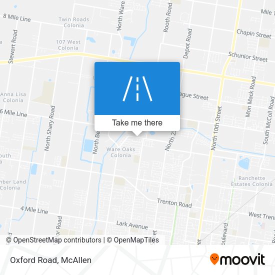 Oxford Road map