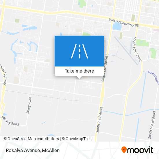 Rosalva Avenue map