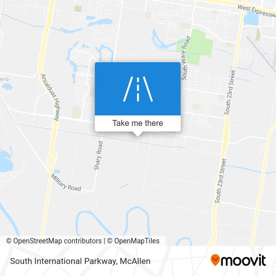 South International Parkway map