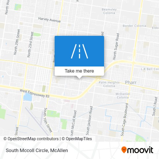 South Mccoll Circle map