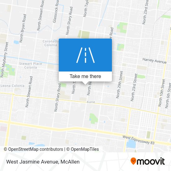 Mapa de West Jasmine Avenue