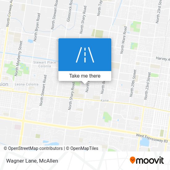 Mapa de Wagner Lane