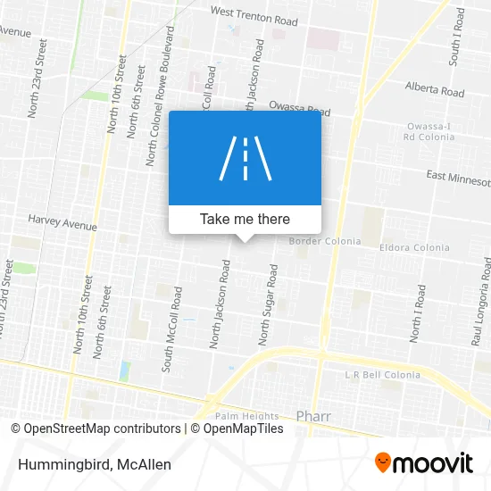 Hummingbird map