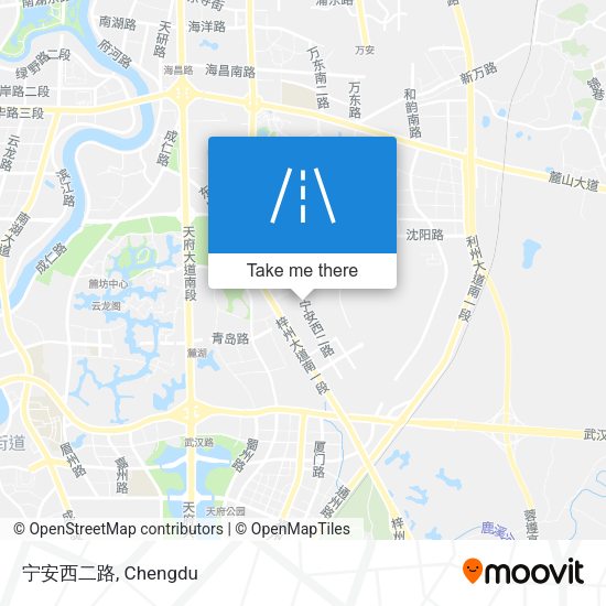 宁安西二路 map