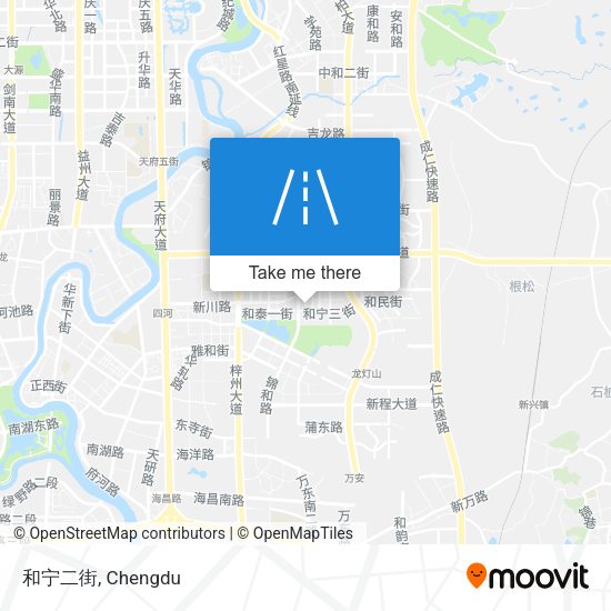 和宁二街 map