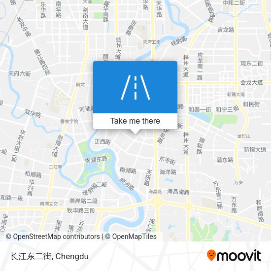 长江东二街 map