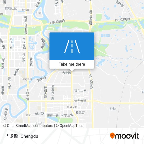 吉龙路 map