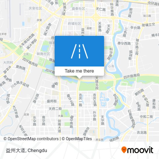 益州大道 map