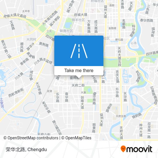 荣华北路 map