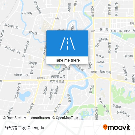 绿野路二段 map