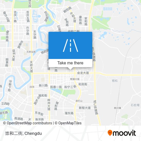 崇和二街 map
