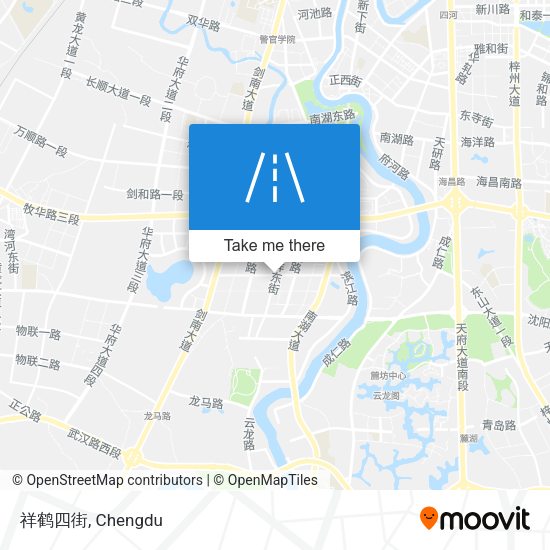 祥鹤四街 map