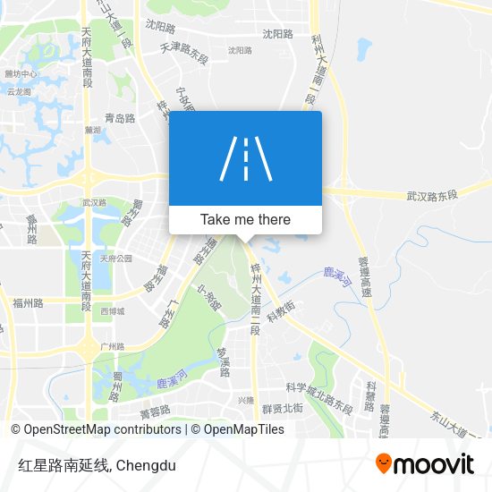 红星路南延线 map