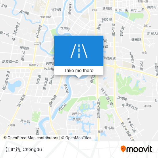 江畔路 map