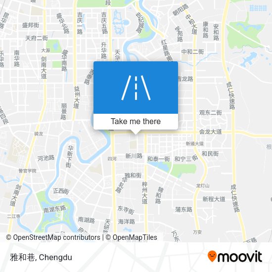 雅和巷 map