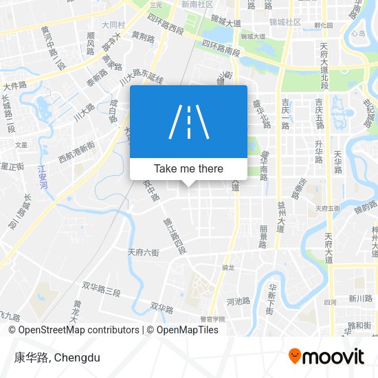 康华路 map