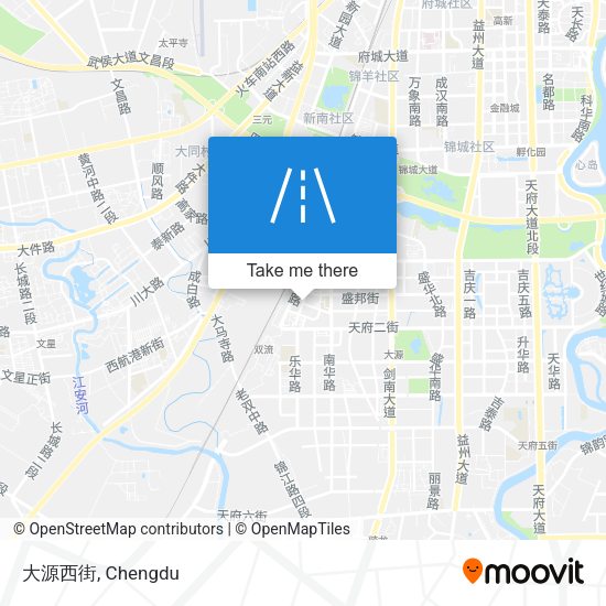 大源西街 map
