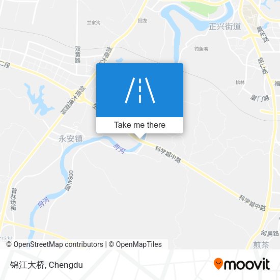 锦江大桥 map