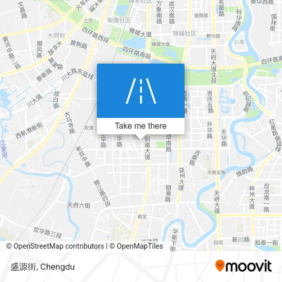 盛源街 map
