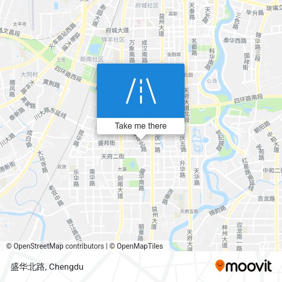 盛华北路 map
