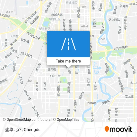 盛华北路 map