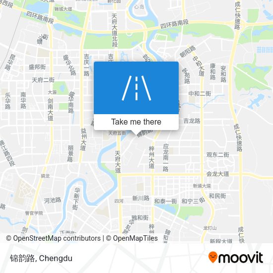 锦韵路 map