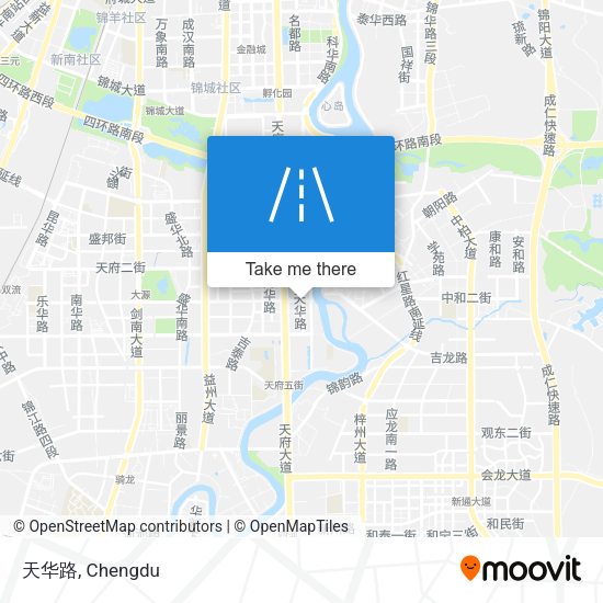 天华路 map